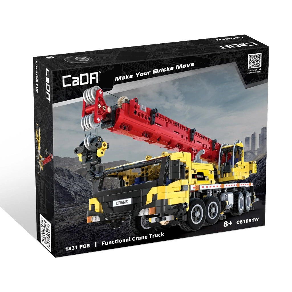 CaDA RC Crane Truck (C61081W) building set - view 7
