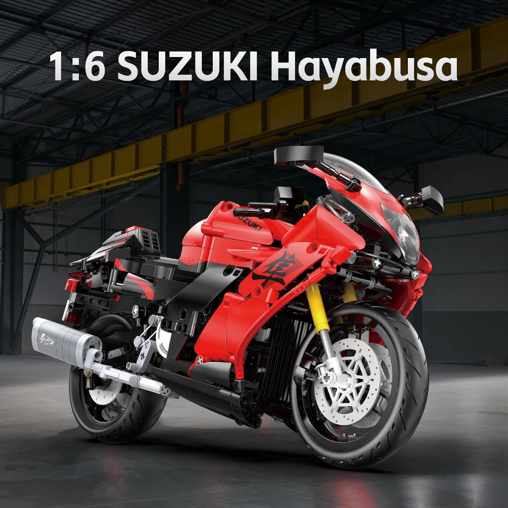 CaDA SUZUKI Hayabusa (C64051W) building set - view 2