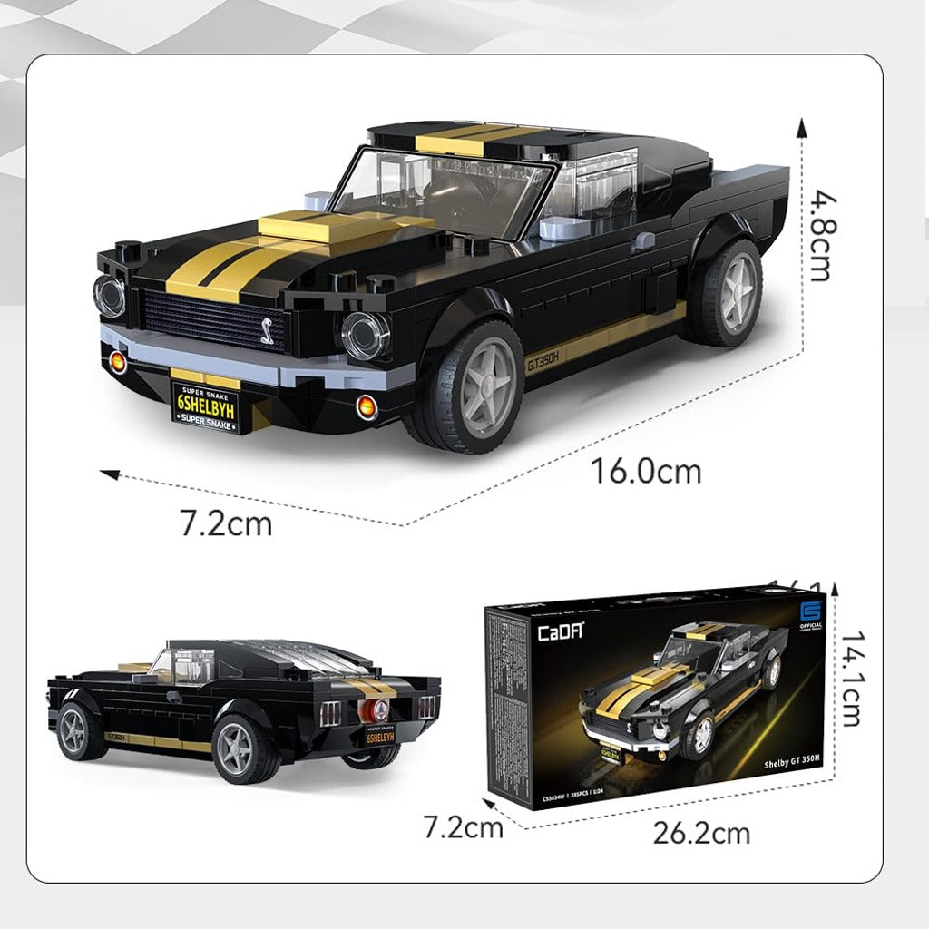 CaDA Shelby Mustang GT350-H (C55034W) building set - view 3