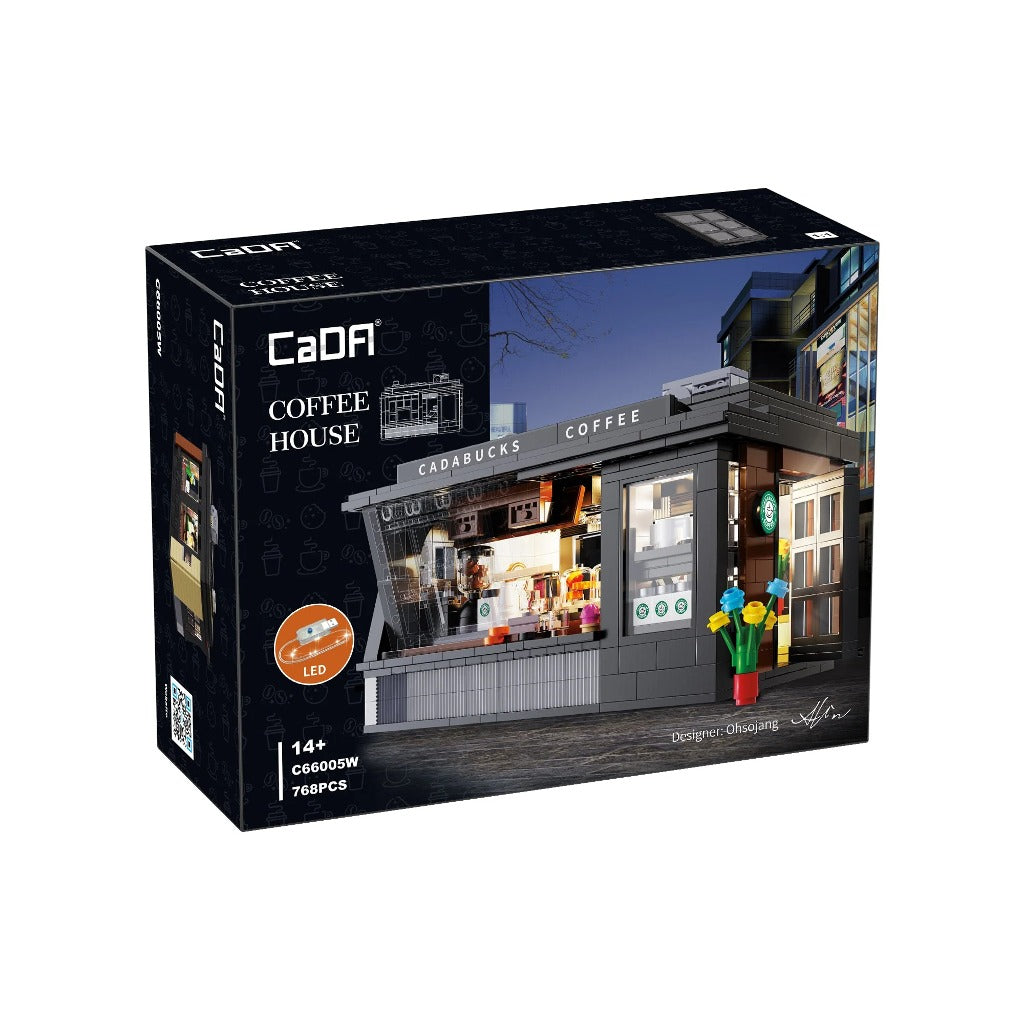 CaDA Street Coffee House (C66005W) building set - view 6