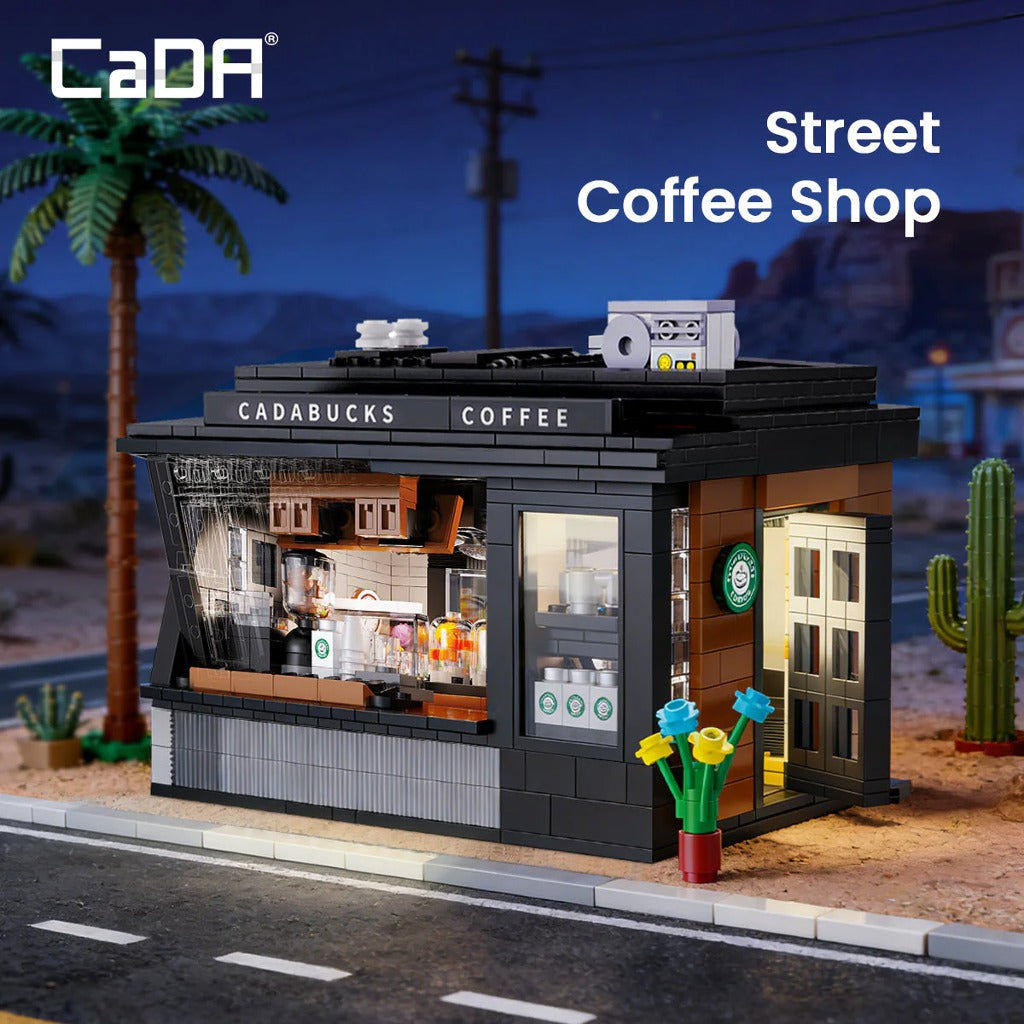 CaDA Street Coffee House (C66005W) building set