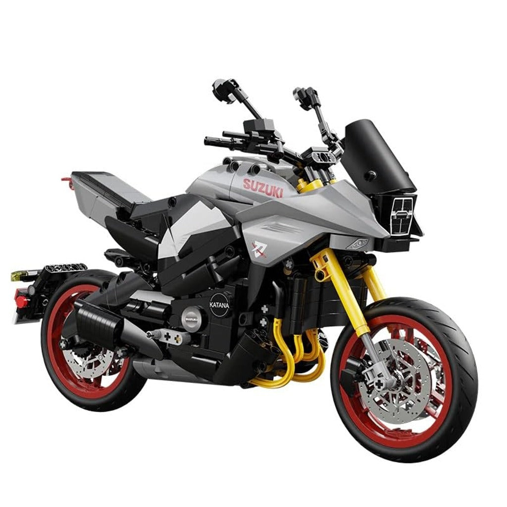 CaDA Suzuki Katana Motorcycle (C59021W) building set - view 3