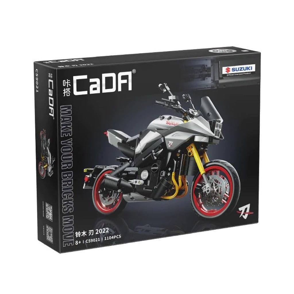 CaDA Suzuki Katana Motorcycle (C59021W) building set - view 6