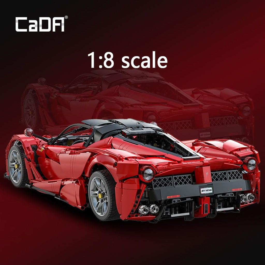 CaDA Viva Hypercar (C61505W) building set - view 5