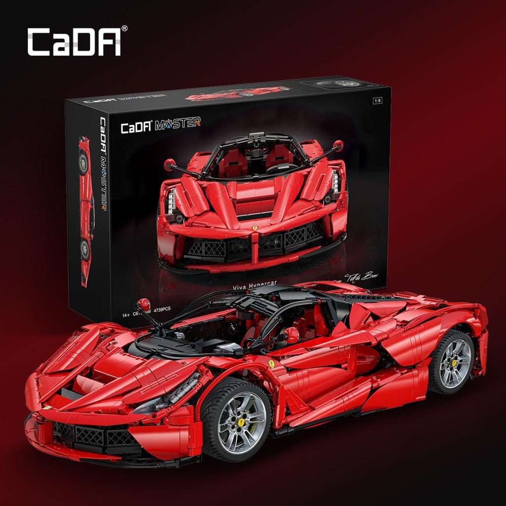 CaDA Viva Hypercar (C61505W) building set - view 8