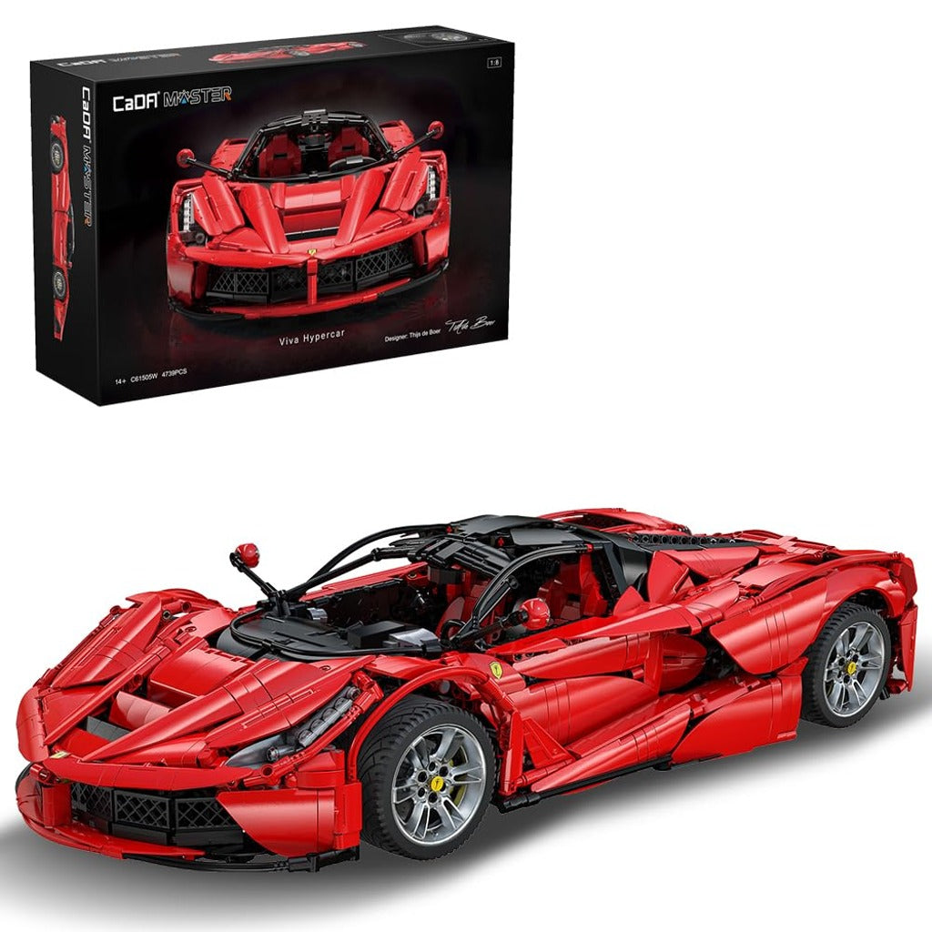 CaDA Viva Hypercar (C61505W) building set