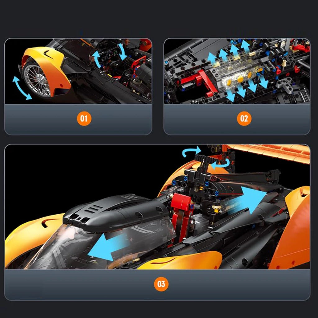 EiKee McLaren Solus GT (Y10000) building set - view 5