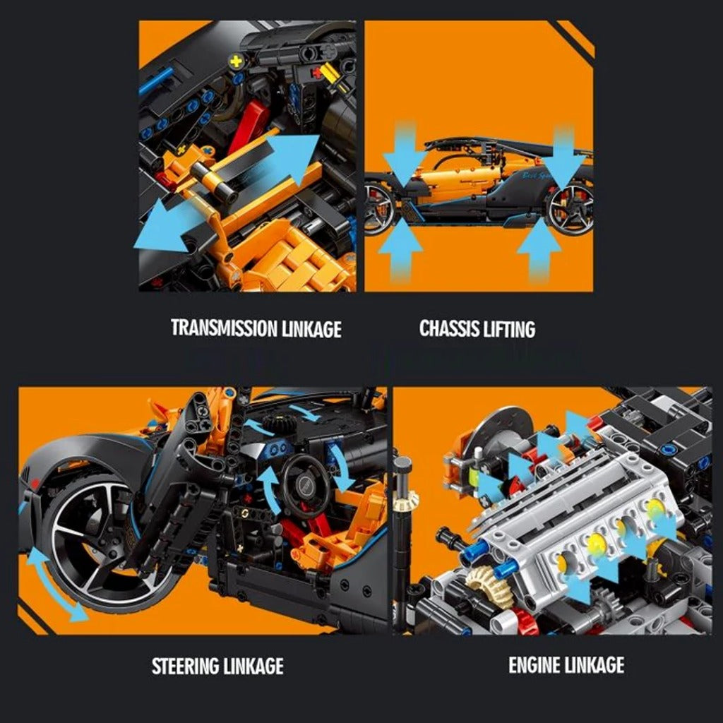 EiKee McLaren SBARE P1 (Y18001) building set - view 5