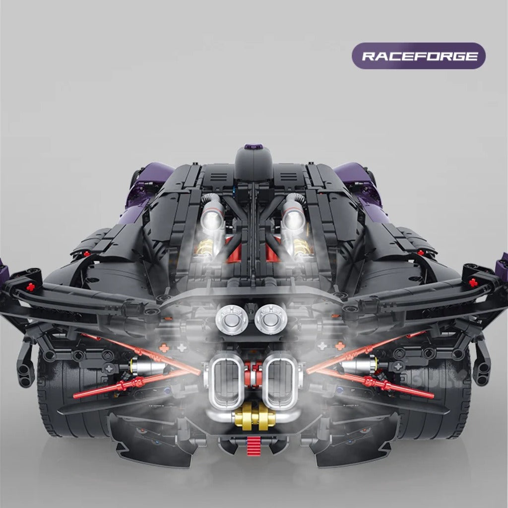 GULY Purple Comet (10643) building set - view 3