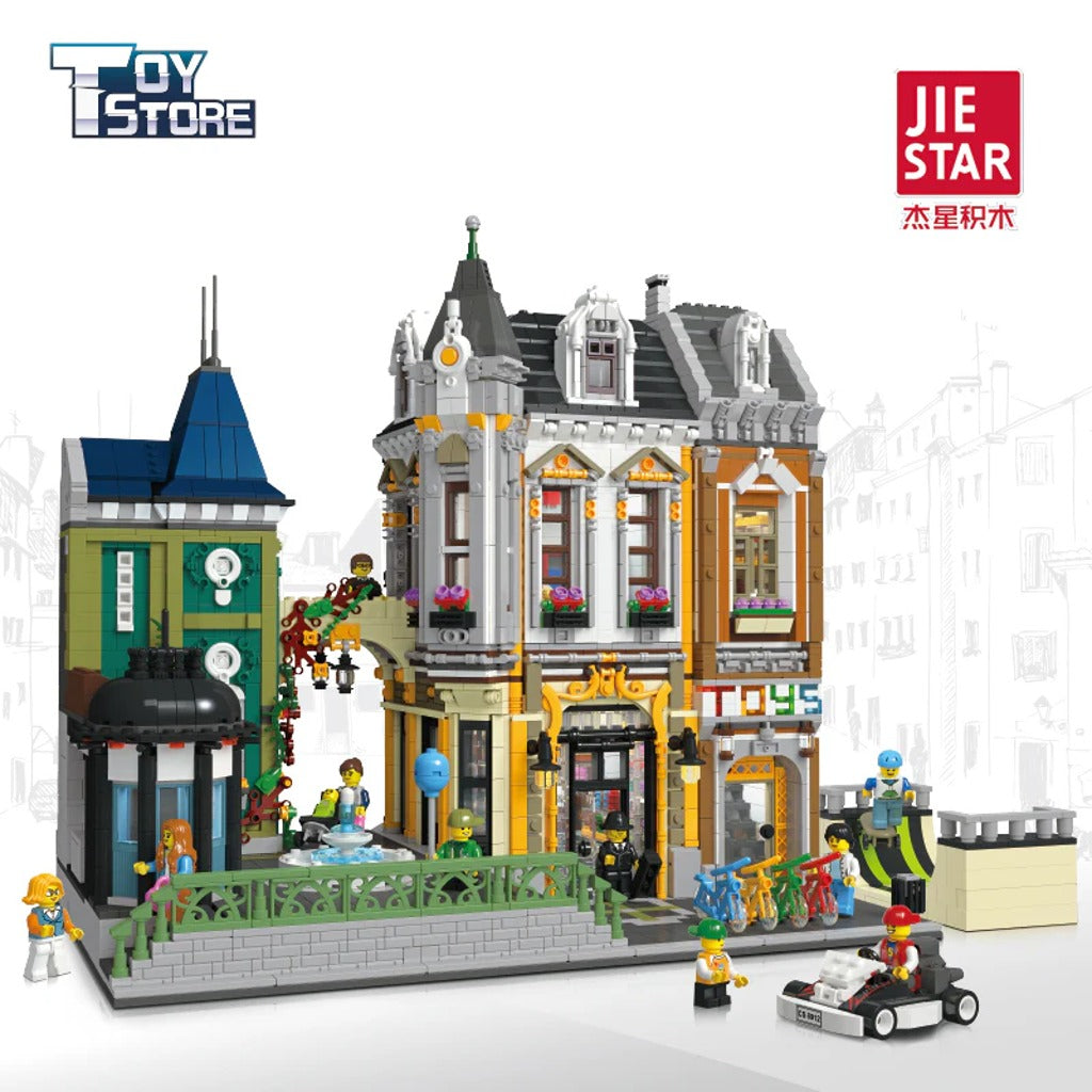 JIESTAR City Street Toy Shopping Mall (89112) building set - view 2