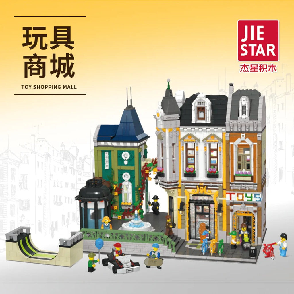JIESTAR City Street Toy Shopping Mall (89112) building set - view 3