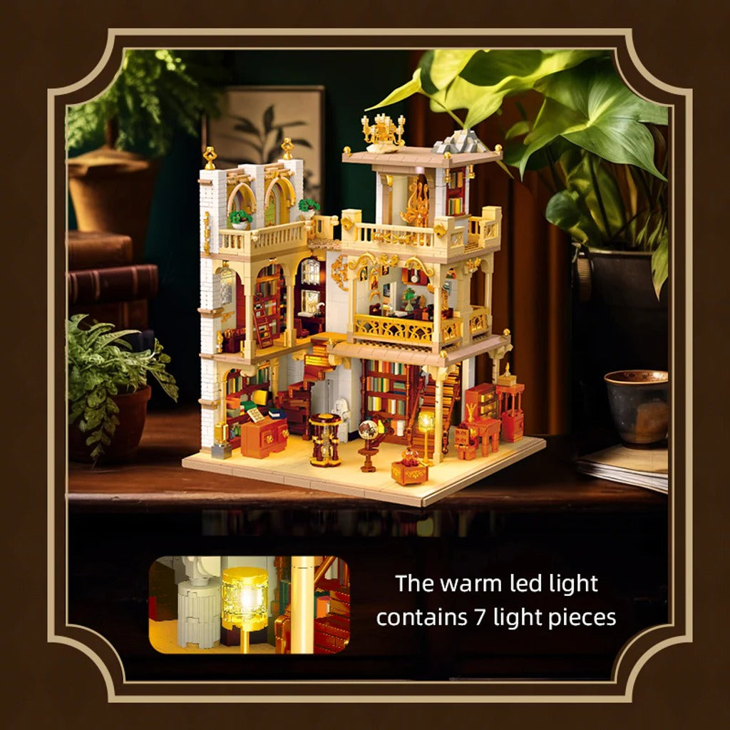 JIESTAR European Bookstore (57015) building set - view 4