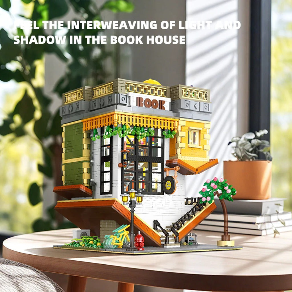 JIESTAR Inverted Bookstore (89130) building set - view 3
