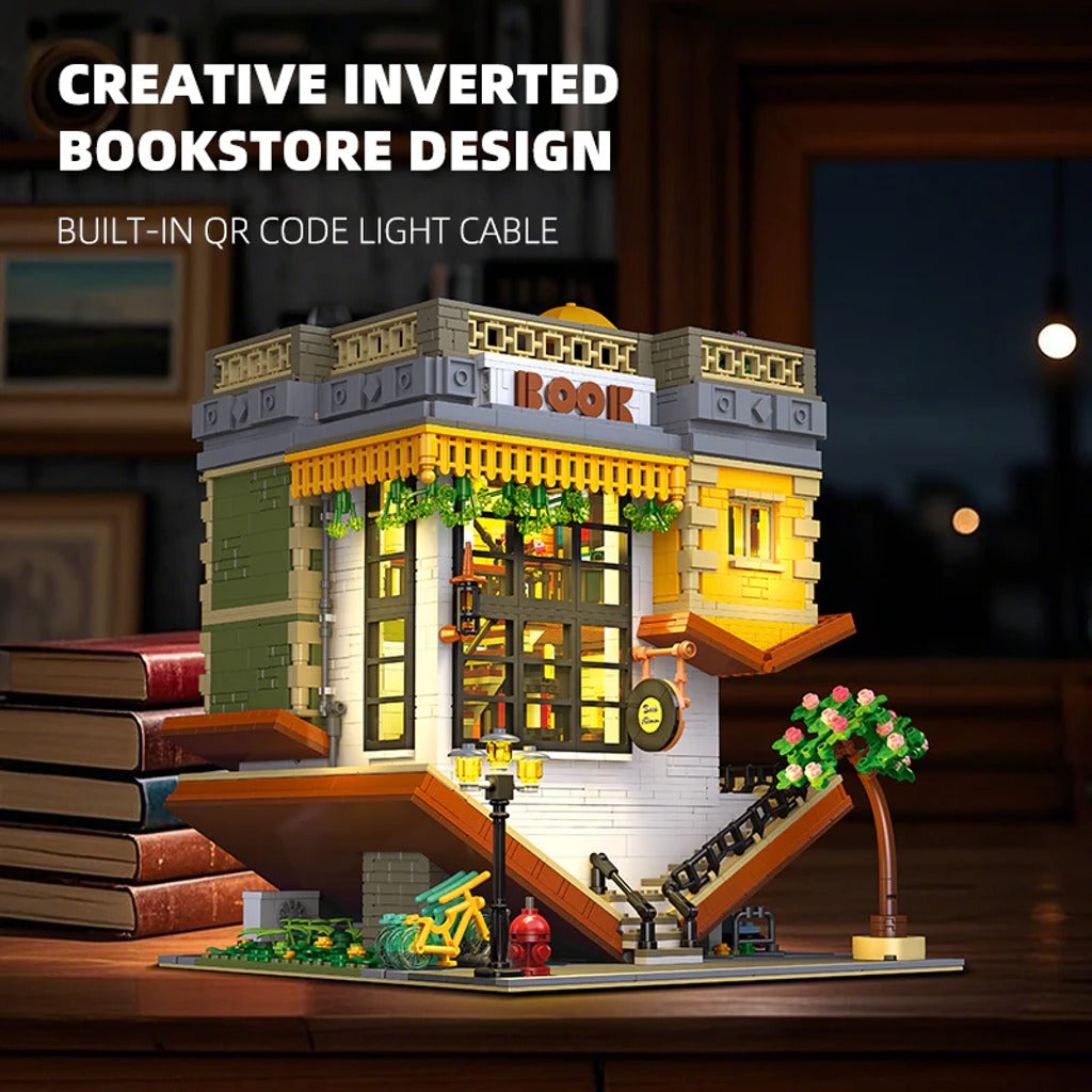 JIESTAR Inverted Bookstore (89130) building set - view 4