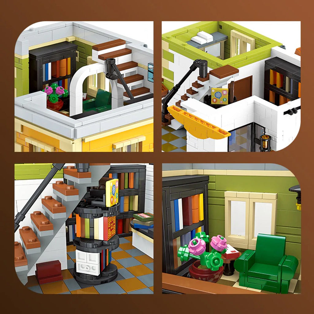 JIESTAR Inverted Bookstore (89130) building set - view 5