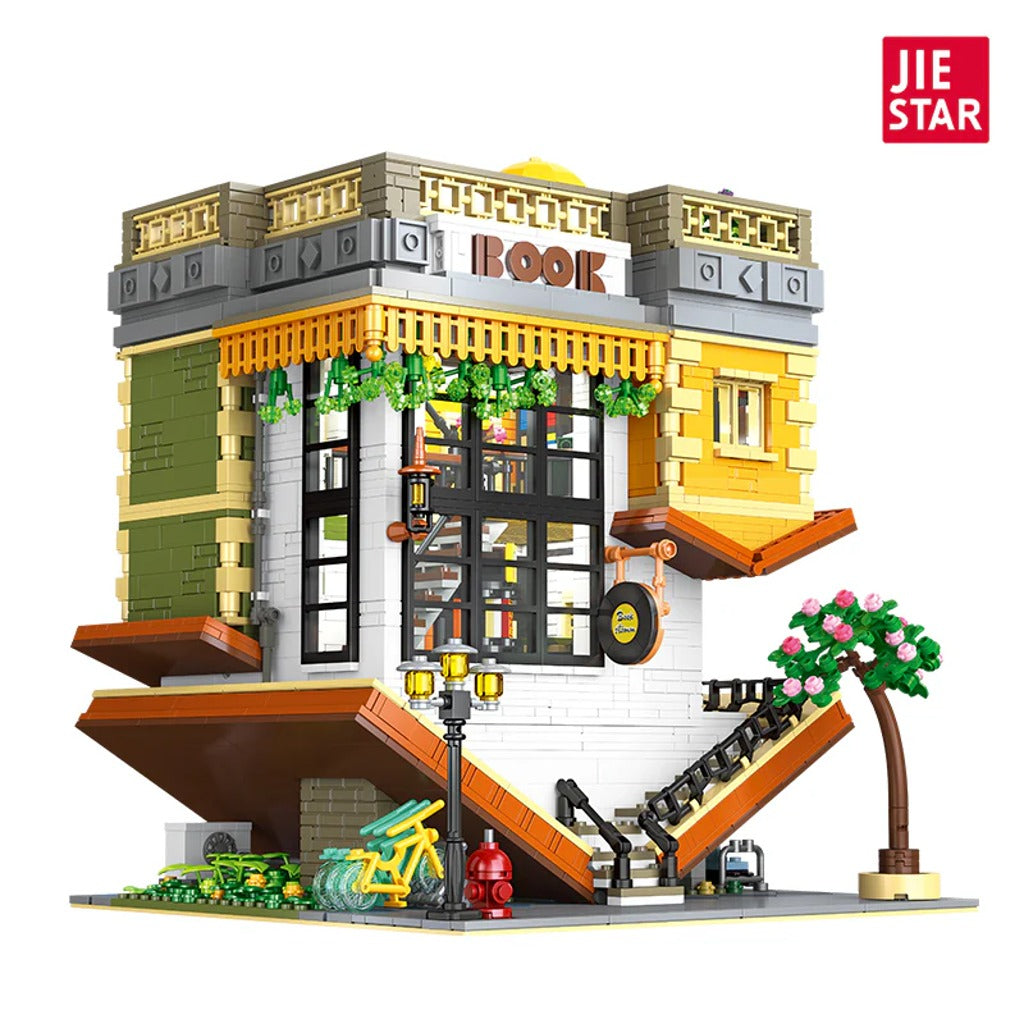 JIESTAR Inverted Bookstore (89130) building set