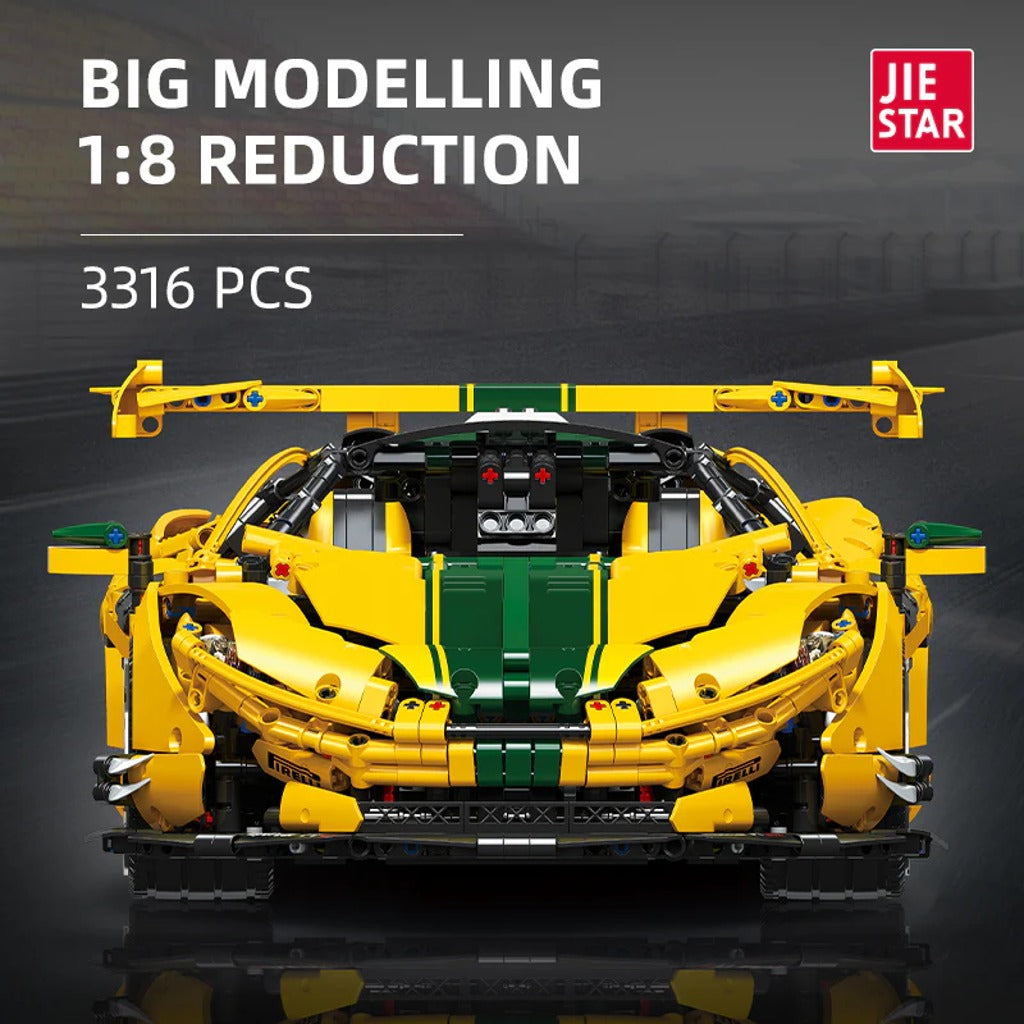 JIESTAR McLaren P1 Hypercar (91101) building set - view 3