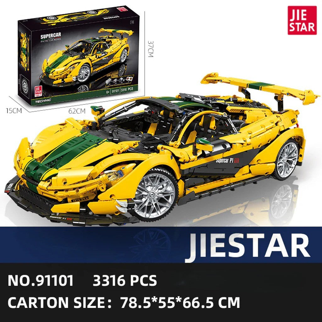 JIESTAR McLaren P1 Hypercar (91101) building set - view 5