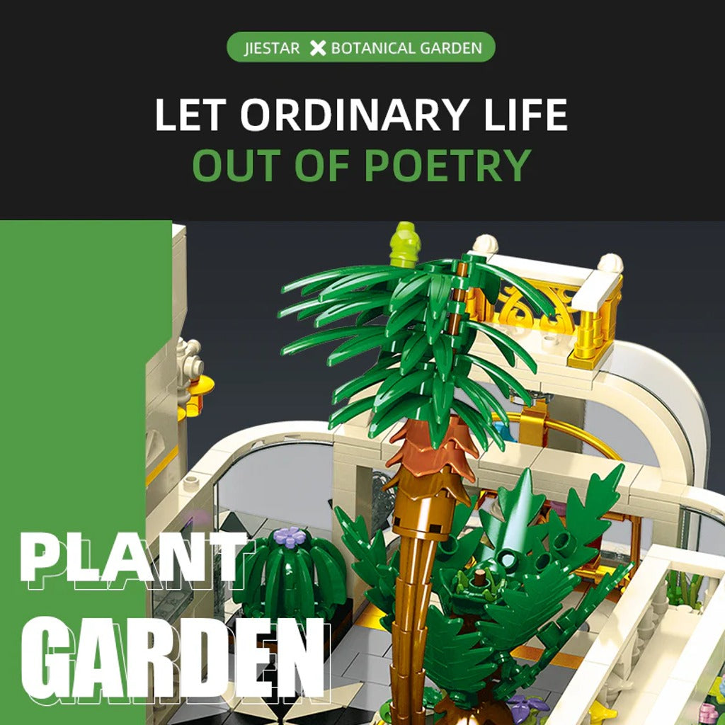 JIESTAR Neoclassical Botanical Garden (JJ9044) building set - view 4