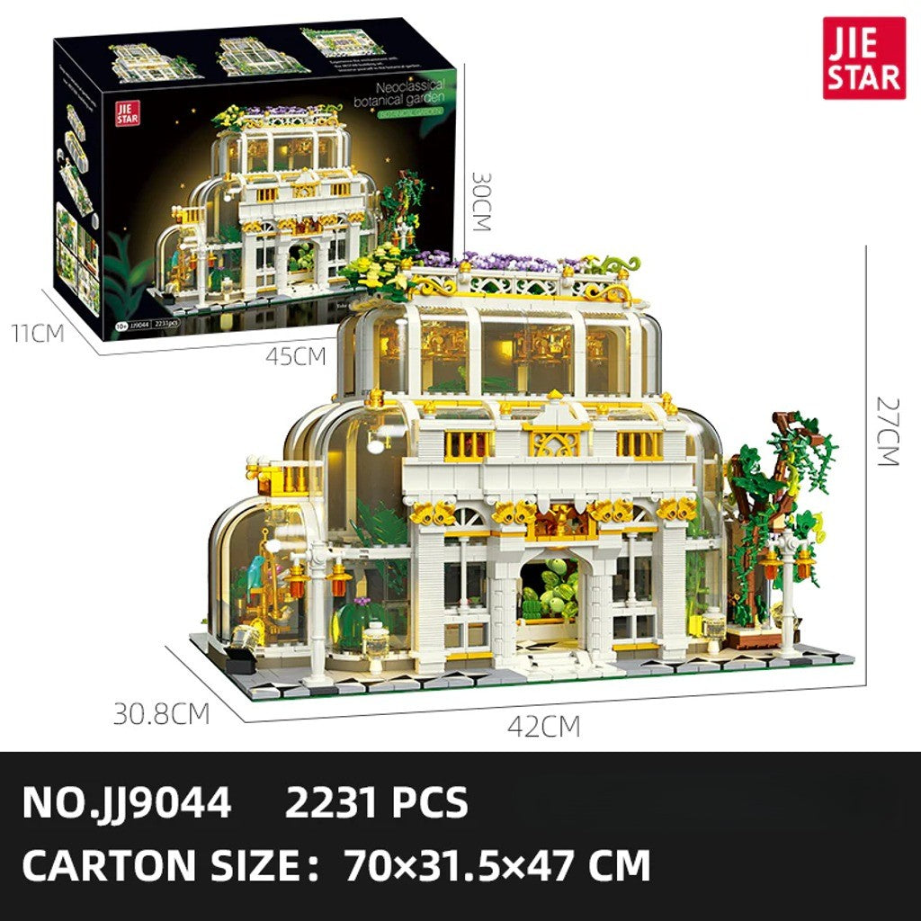 JIESTAR Neoclassical Botanical Garden (JJ9044) building set - view 6