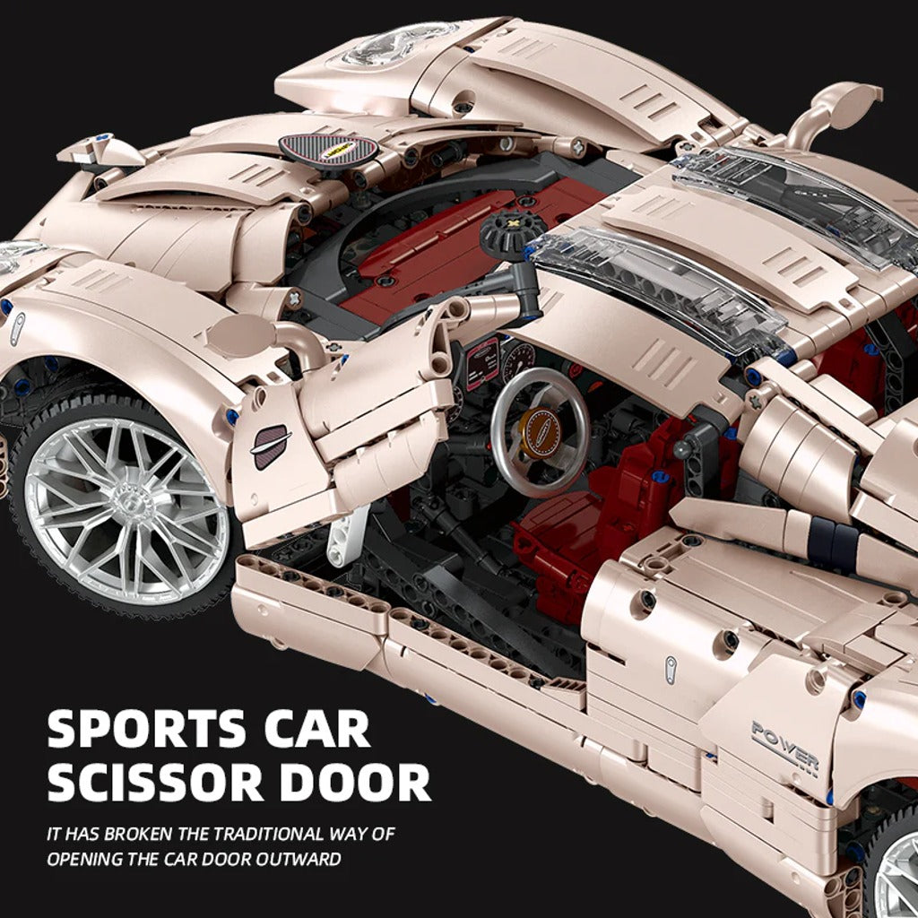 JIESTAR Pagani Utopia (JJ9210) building set - view 4