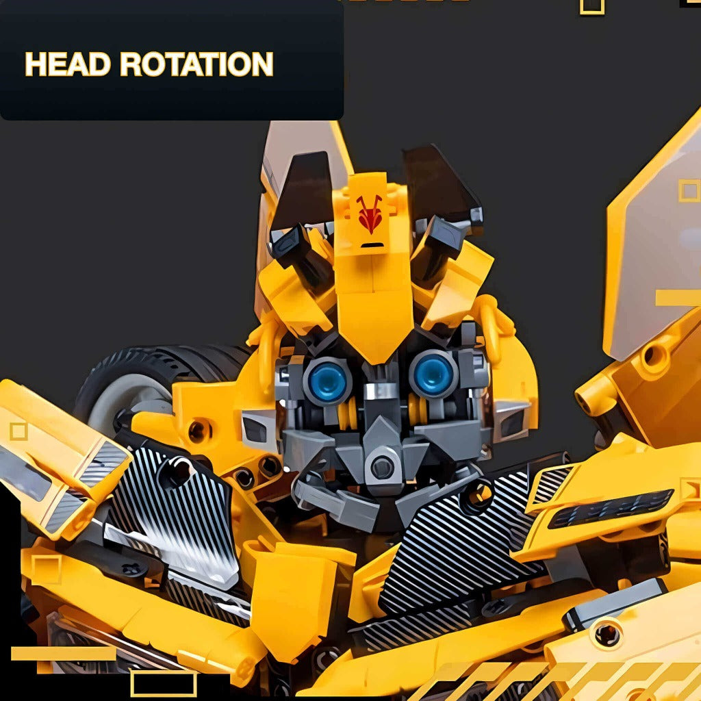 KBOX DJ-Rambo Man Bumblebee Robot (V5007) building set - view 5
