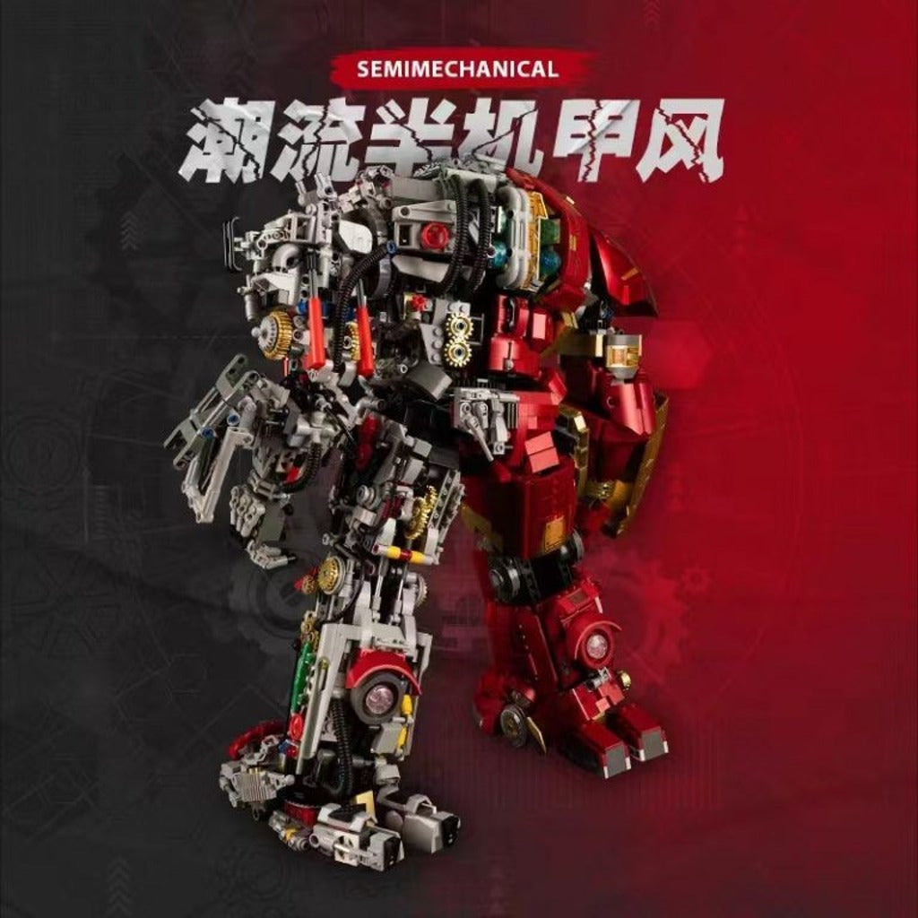 KBOX Hulkbuster MK44 Half Clear Version (10513) building set - view 3