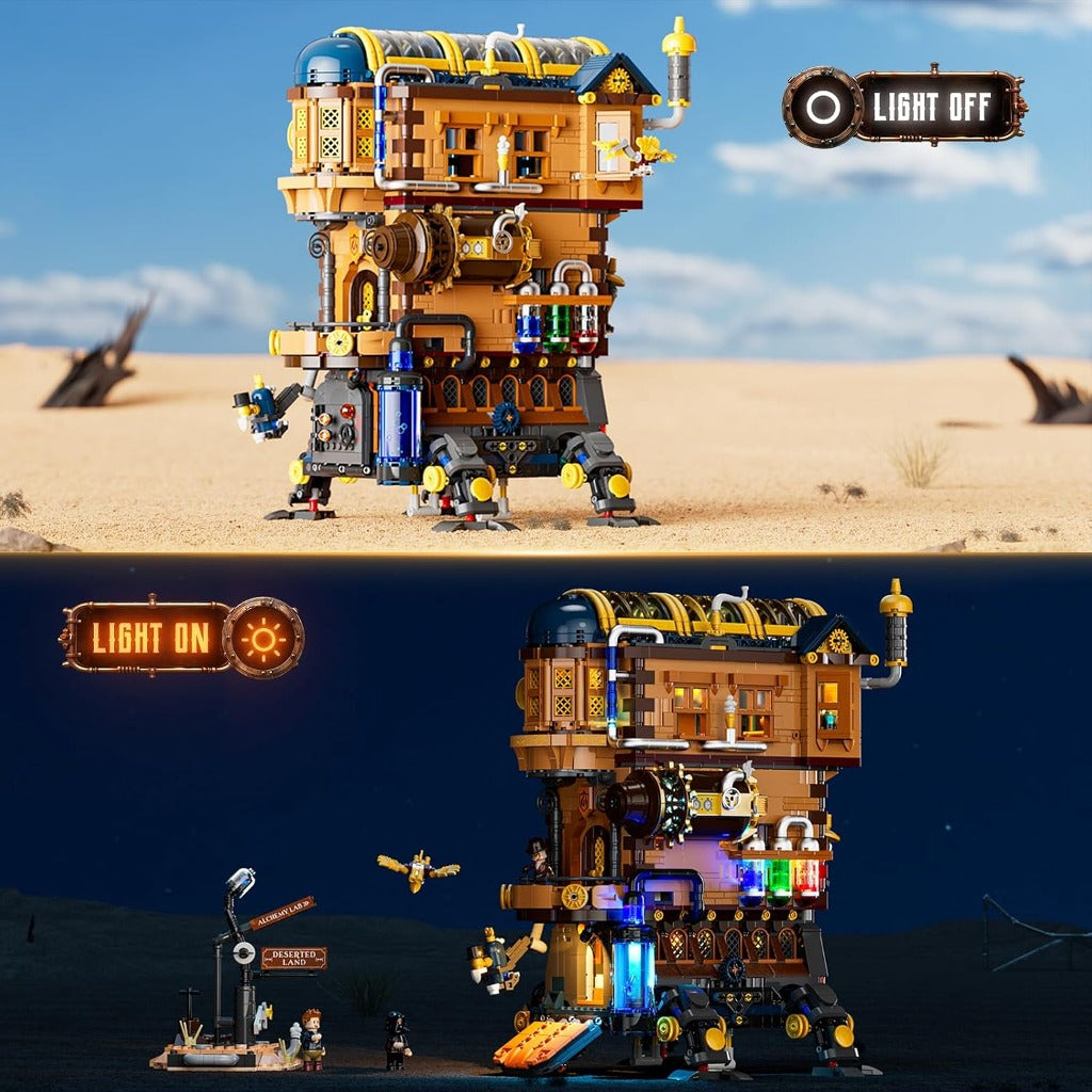 Lumibricks Alchemists Moving Castle (L9103) building set - view 2