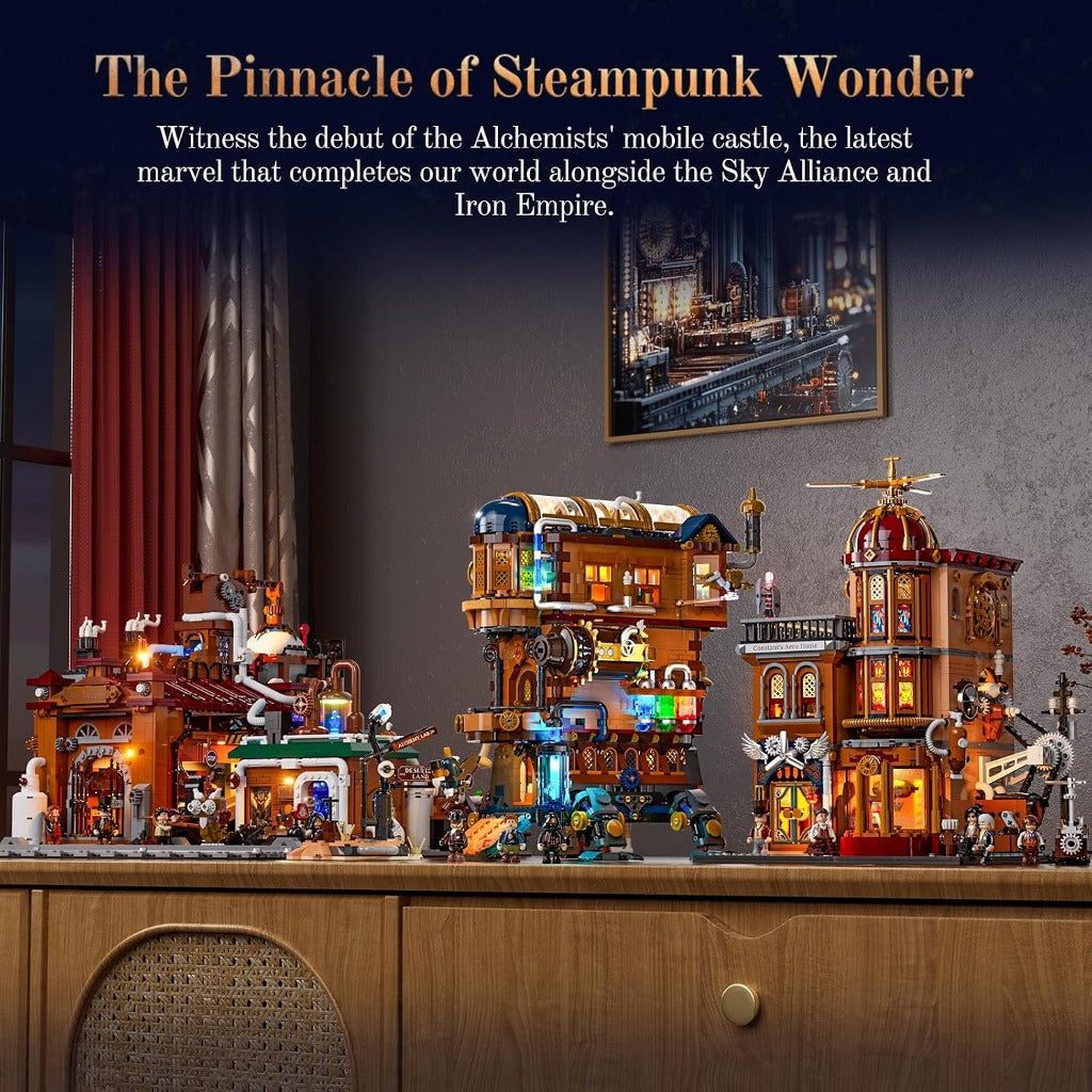 Lumibricks Alchemists Moving Castle (L9103) building set - view 5