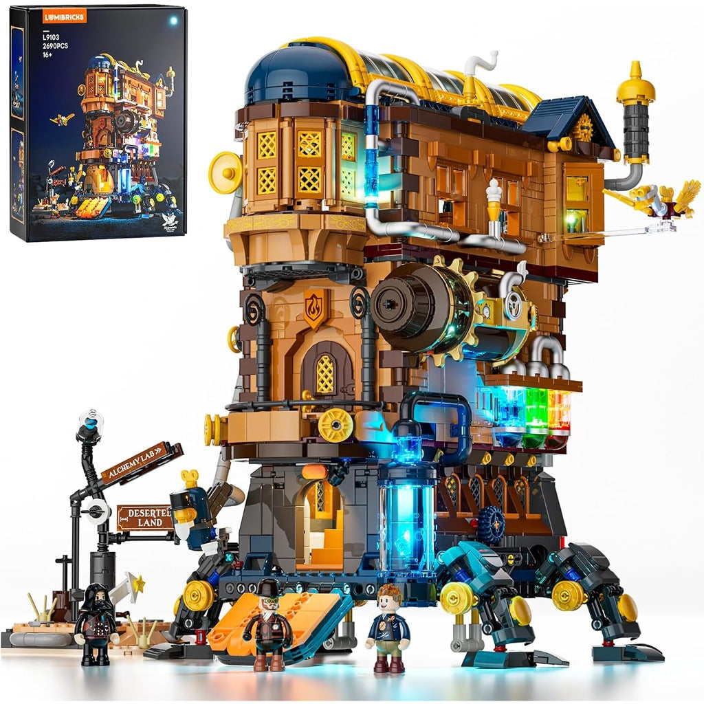 Lumibricks Alchemists Moving Castle (L9103) building set