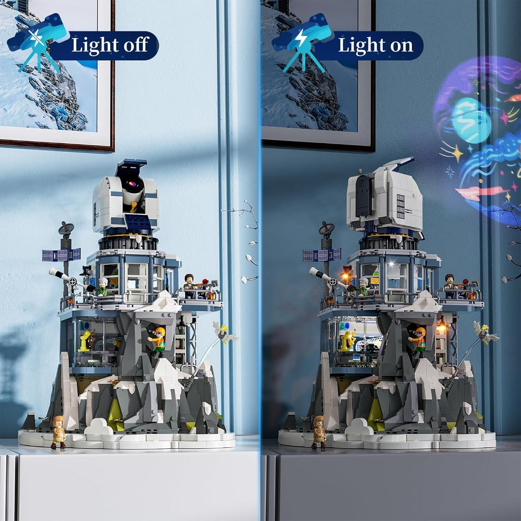 Lumibricks Alpine Observatory (L9091) building set - view 4