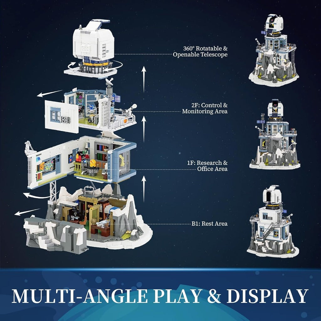 Lumibricks Alpine Observatory (L9091) building set - view 6