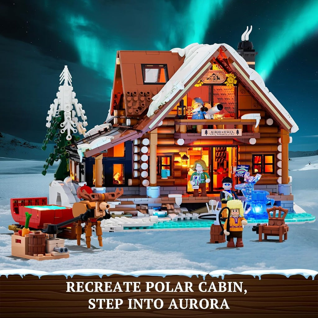 Lumibricks Aurora Cabin (L9090) building set - view 2