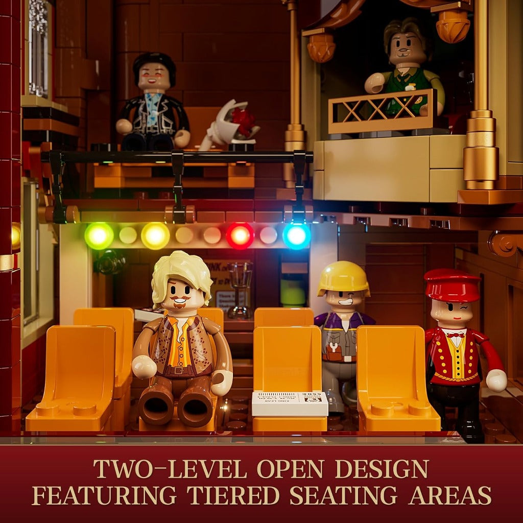 Lumibricks Balcony Theatre (F9056) building set - view 2