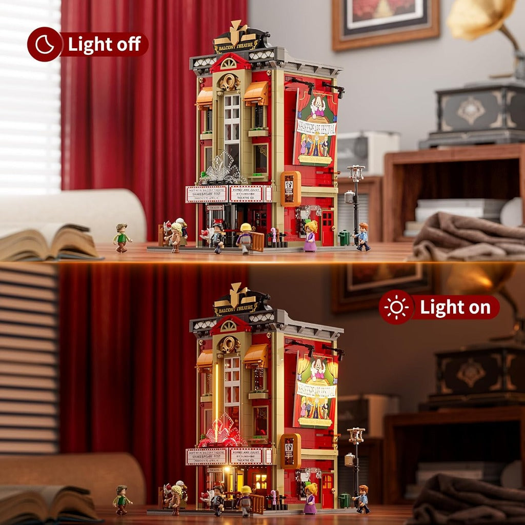 Lumibricks Balcony Theatre (F9056) building set - view 7