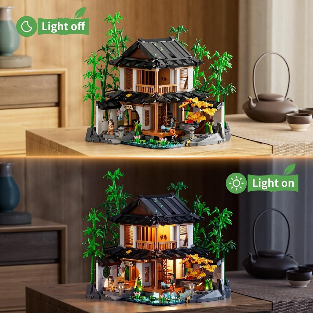Lumibricks Bamboo House (L9075) building set - view 3