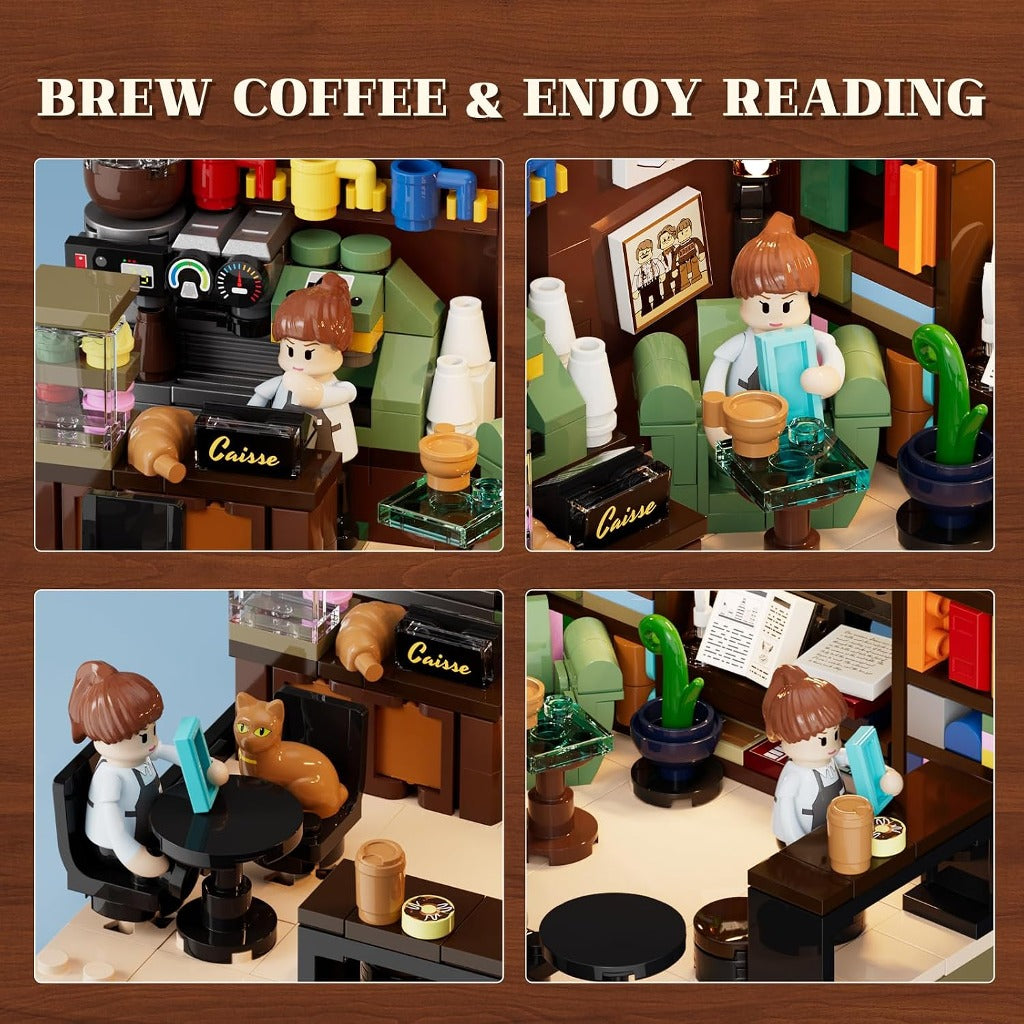 Lumibricks Book-Cafe Box (15018) building set - view 4