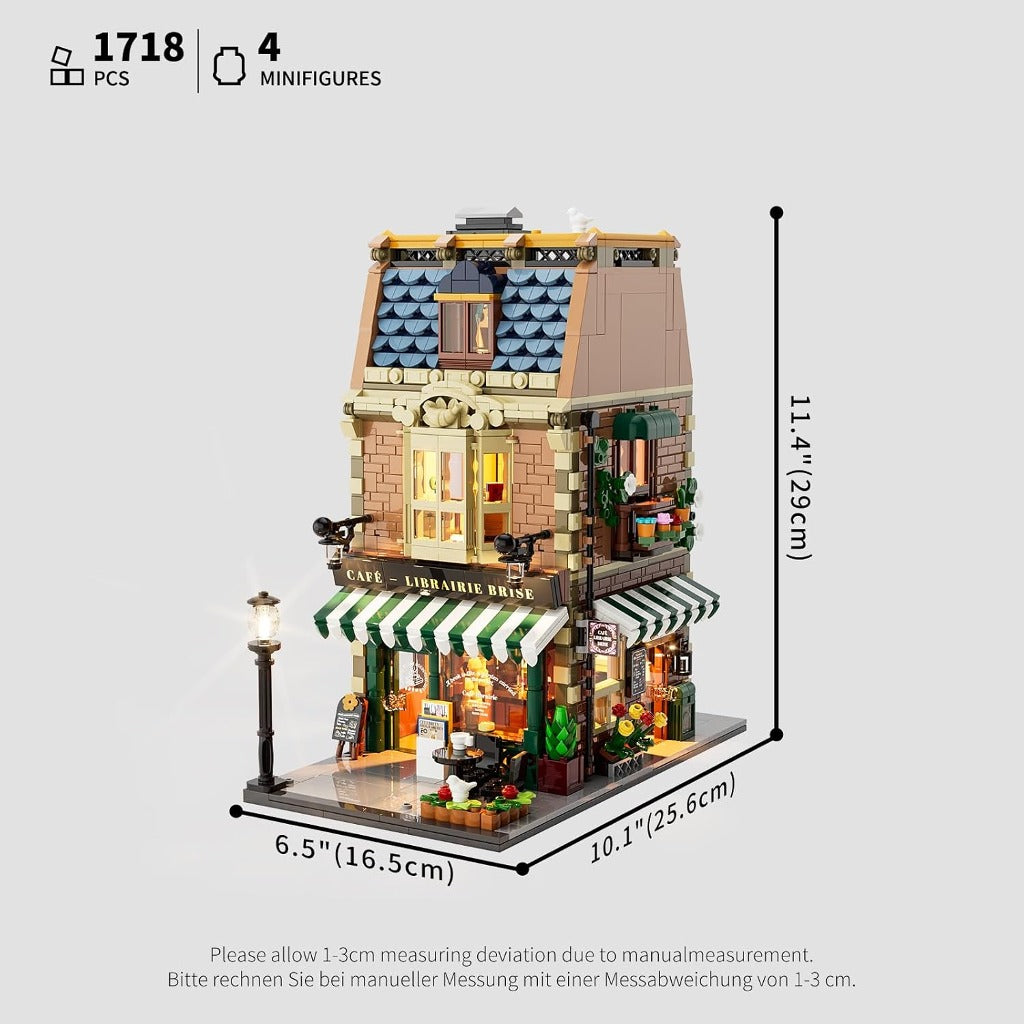 Lumibricks Book-Cafe (F9031) building set - view 7