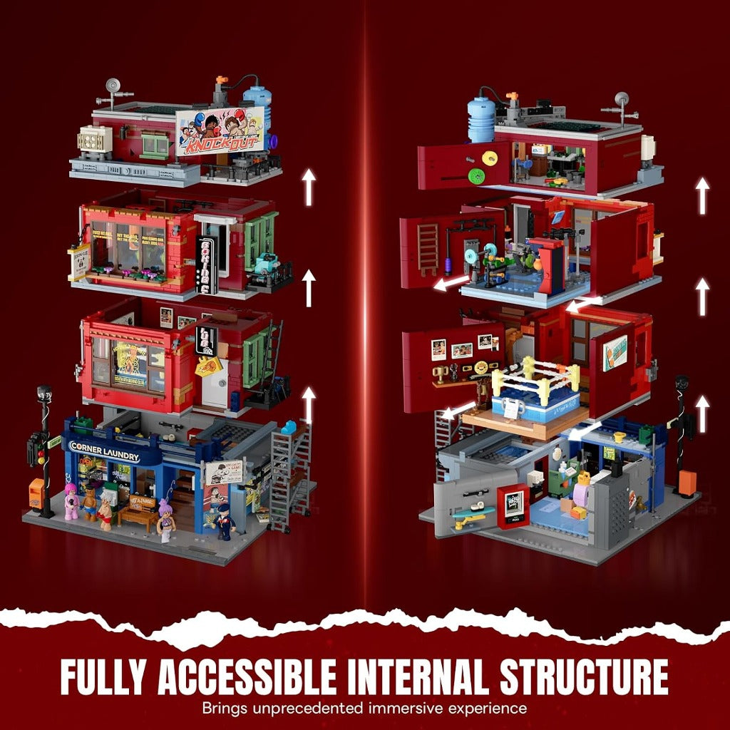 Lumibricks Boxing Club (19009) building set - view 4