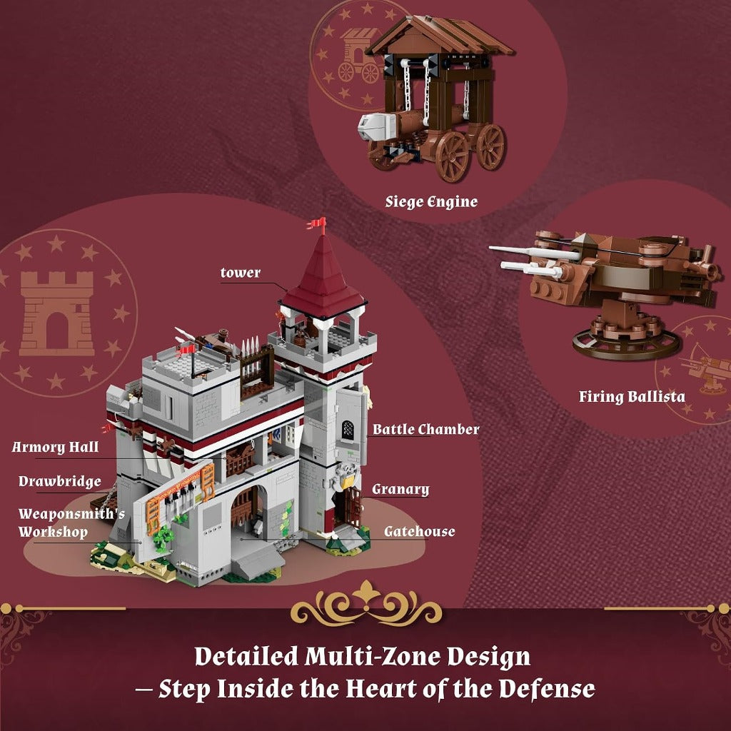 Lumibricks Castle Armory (12011) building set - view 4