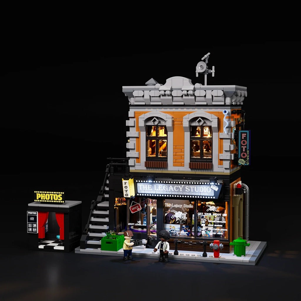 Lumibricks Corner Photo Studio (19016) building set - view 3