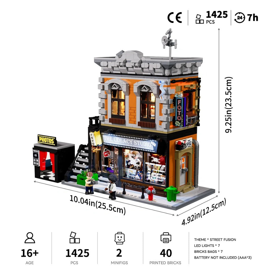 Lumibricks Corner Photo Studio (19016) building set - view 7