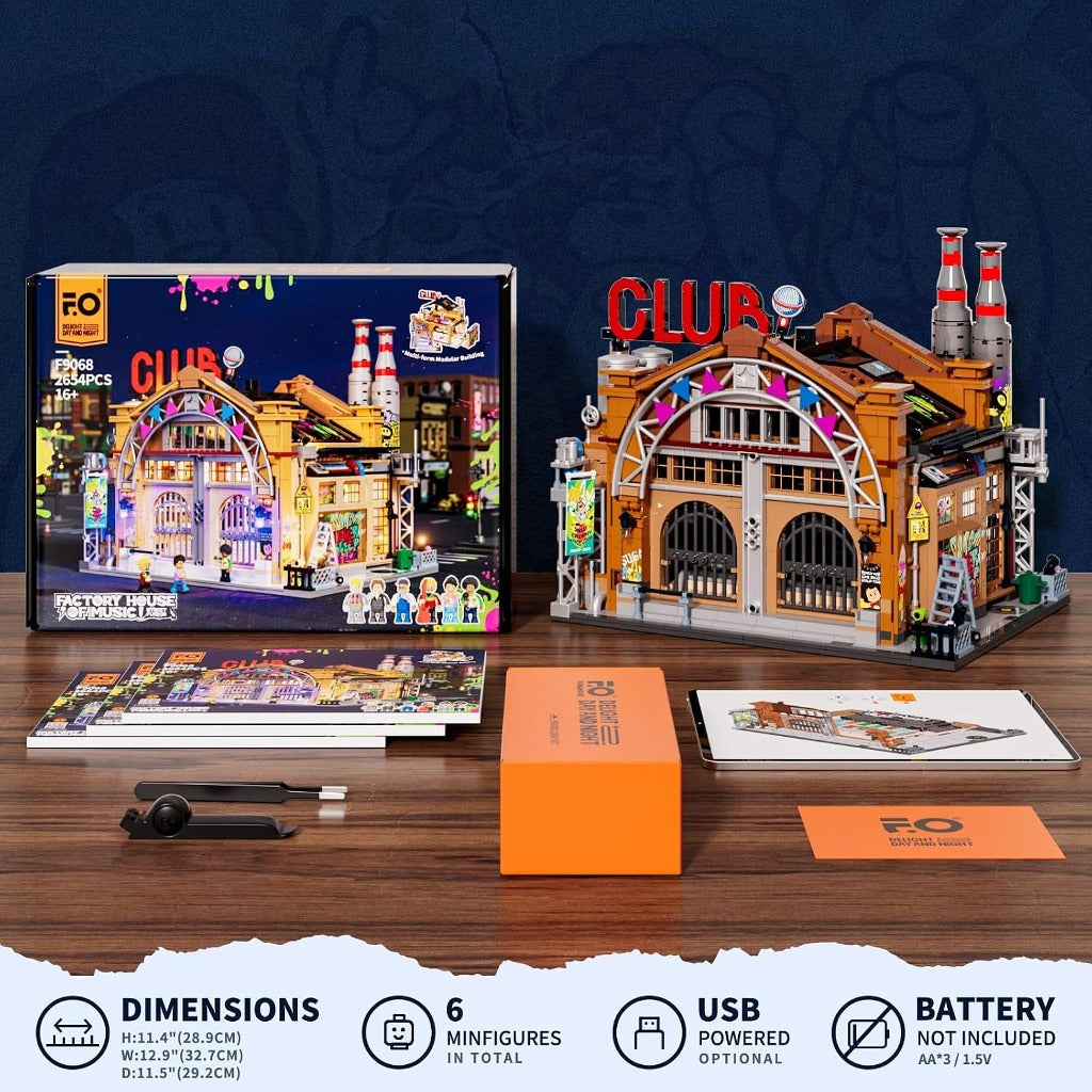 Lumibricks Factory House of Music (F9068) building set - view 7