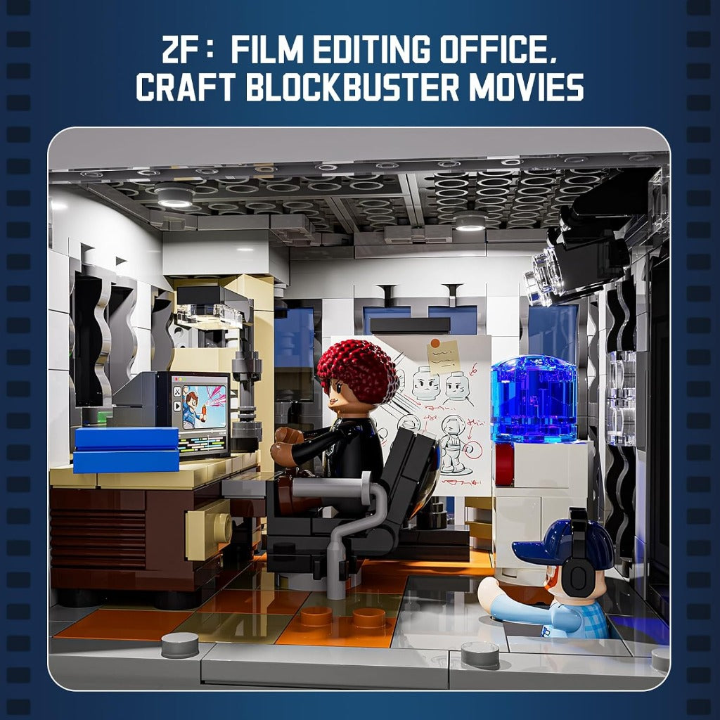 Lumibricks Film Studio Tower (19015) building set - view 8