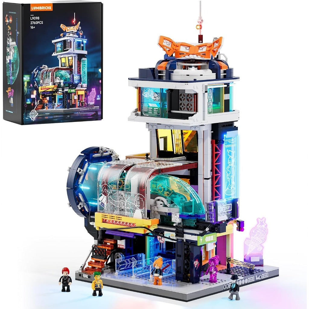 Lumibricks Floating Train Station (L9098) building set