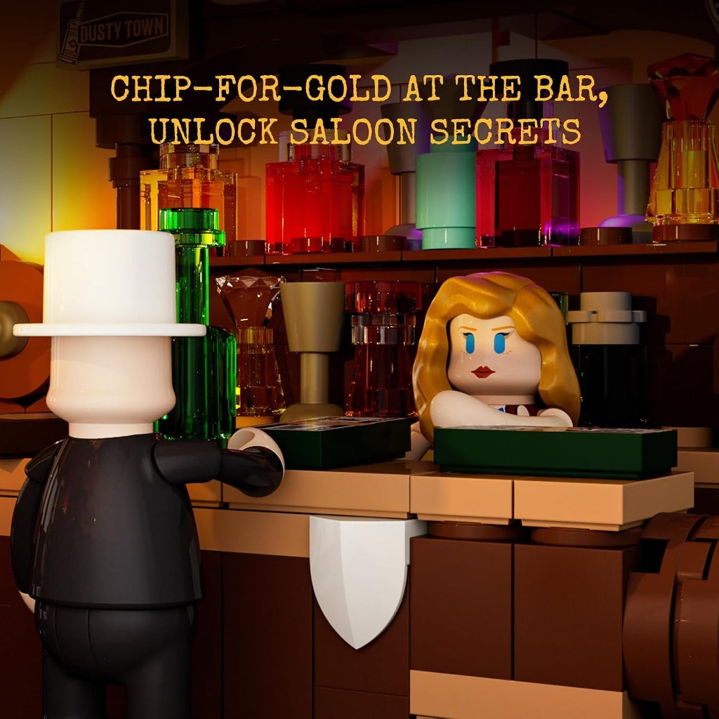 Lumibricks Fortune Club Saloon (14019) building set - view 7