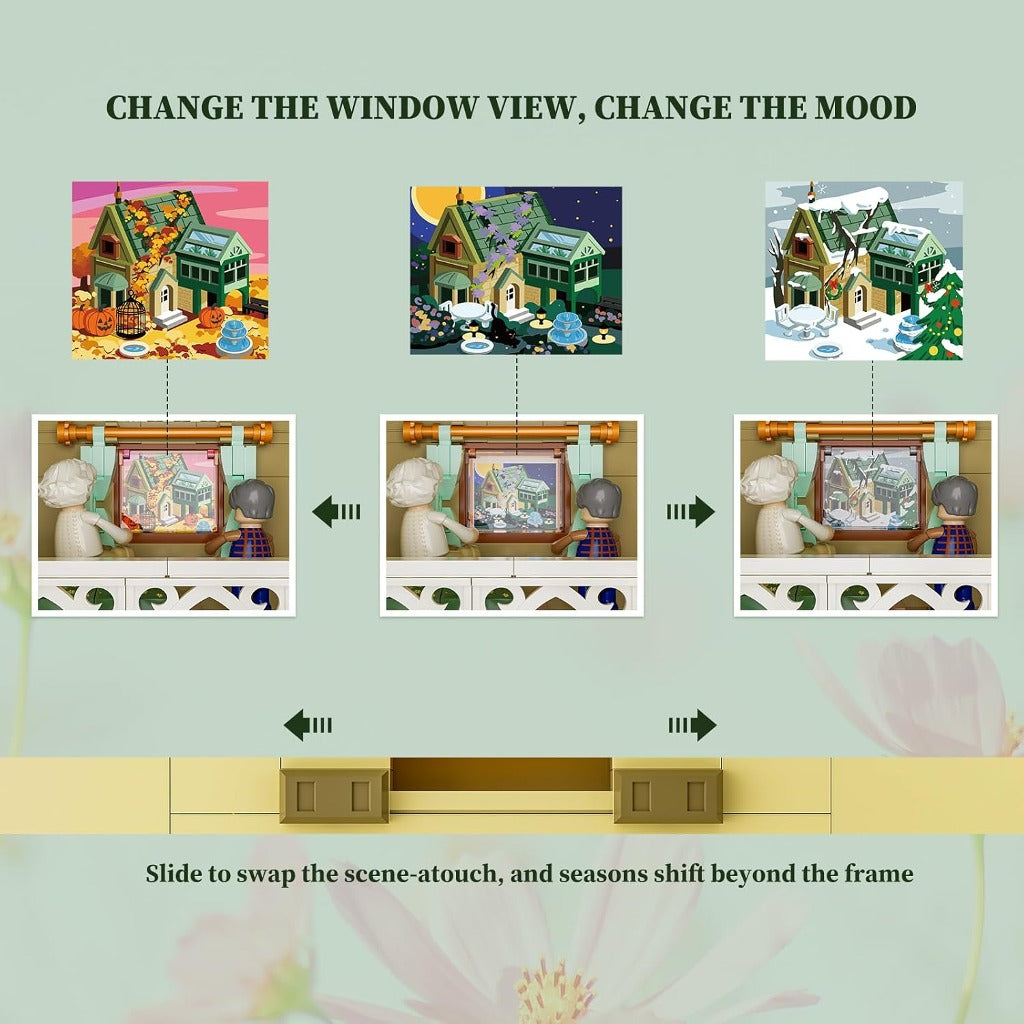 Lumibricks Garden Cottage (10013) building set - view 5