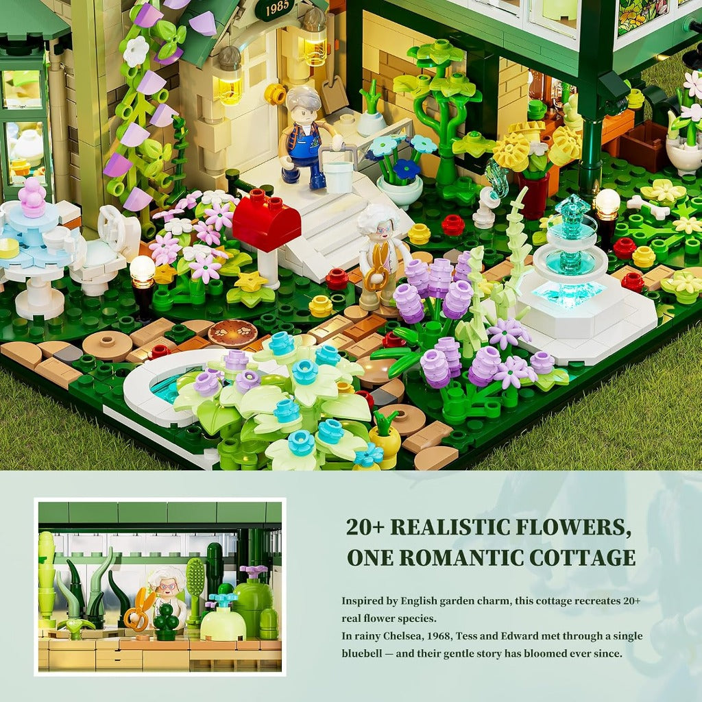 Lumibricks Garden Cottage (10013) building set - view 6
