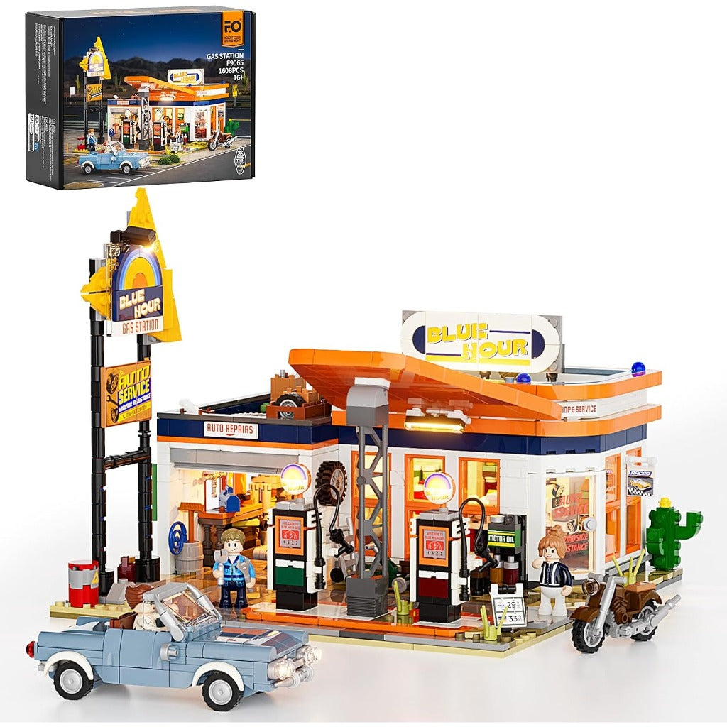 Lumibricks Gas Station (F9065) building set