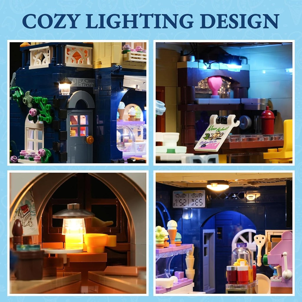 Lumibricks Gelato Store (F9078) building set - view 5